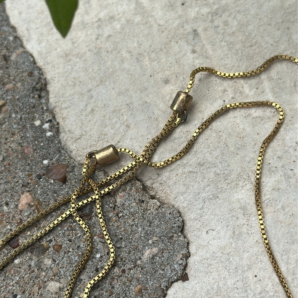 Madewell Arrowstack Adjustable Necklace In Vintag… - image 4